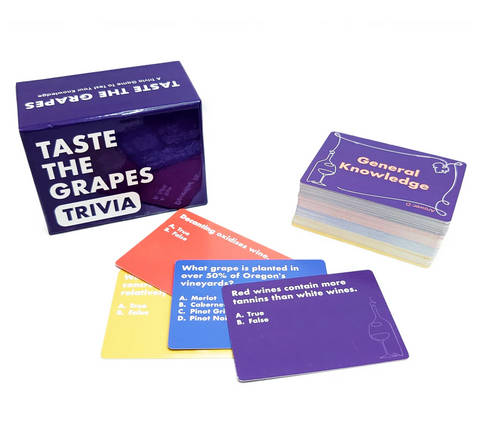 Taste The Grapes - Trivia Card Game