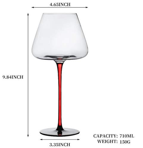 2 x Long Stem Wine Glasses Pack